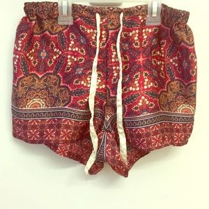 Multi design shorts